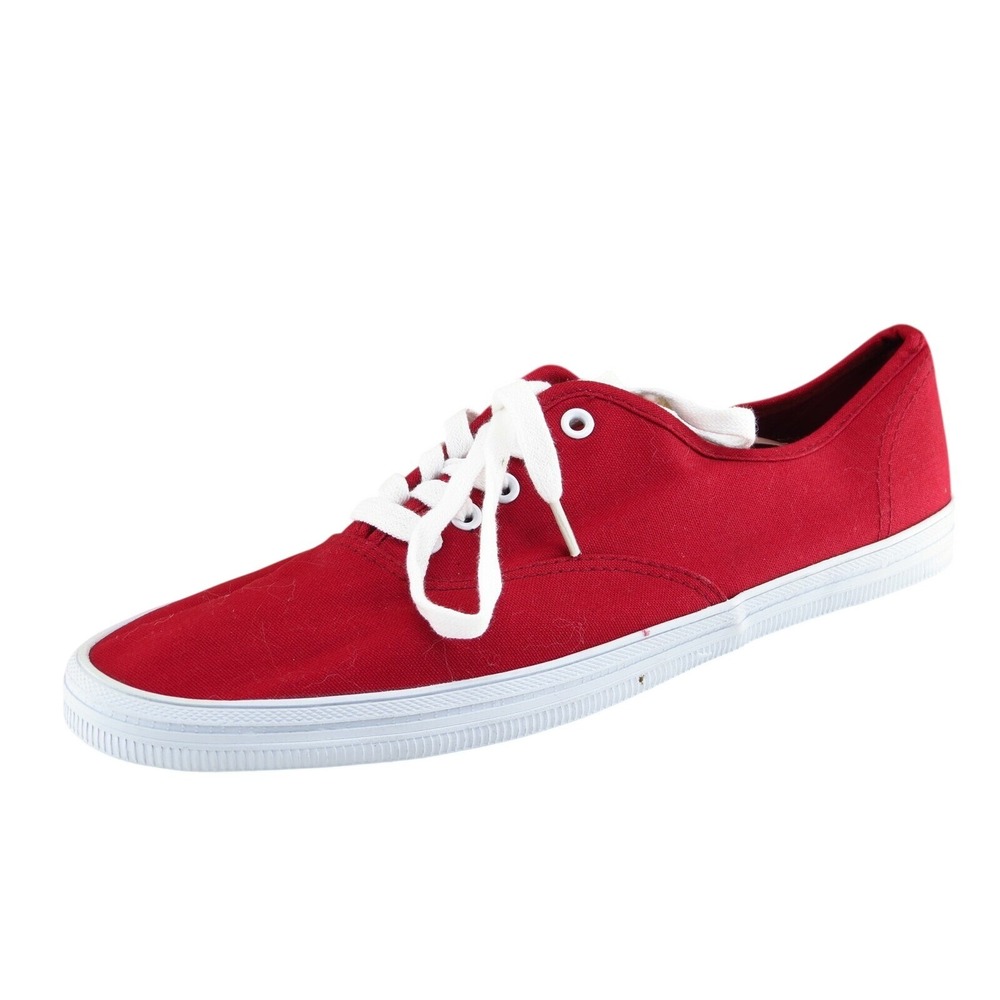 City Sneaks‎ Women Size 11 M Shoes Red Fashion Sneakers Fabric